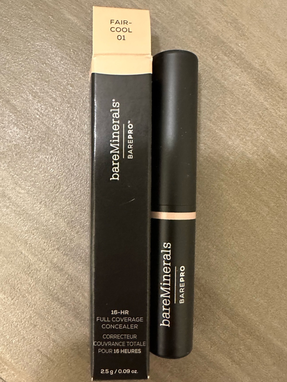 bareMinerals BarePro Full Coverage Concealer 16hr - FAIR-COOL 01